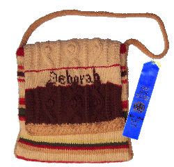 Fair Isle Knitting Bag