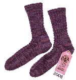 Mock Cable Socks