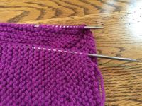 Garter Stitch 1