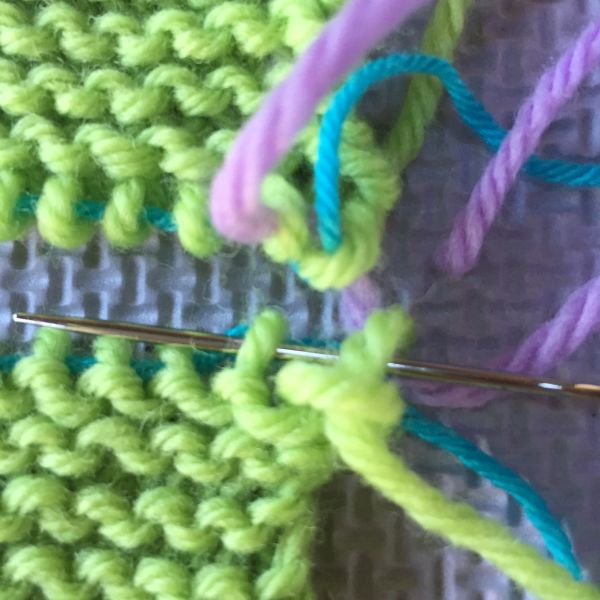Weaving Garter Stitch