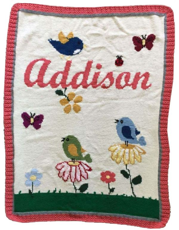 Flowers and Birds Afghan