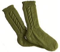 Men's Cable Socks