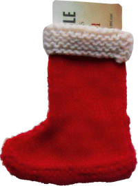 Mini Gift Card Stocking