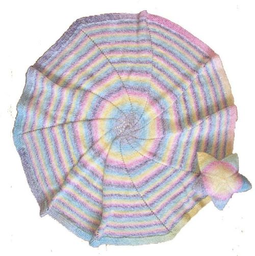 Baby Pinwheel Afghan