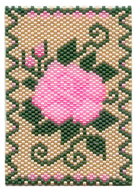 Beaded Rose